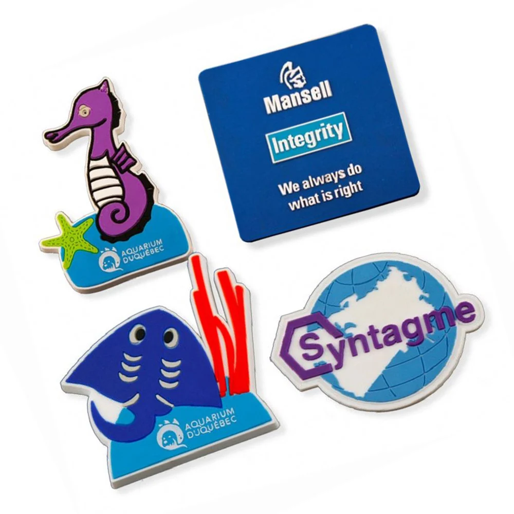 Professional Custom Cartoon Pvc Rubber Kids Educational Toy Fridge Magnet For 0-9 Figures