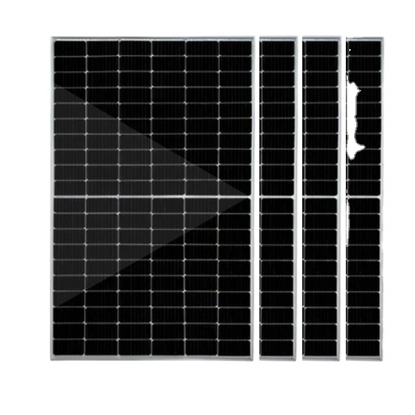 Yangzhou BR SOLAR high efficiency 144mm high quality Solar Cell Panel Range 530W  540W  550W home use solar system solar panels