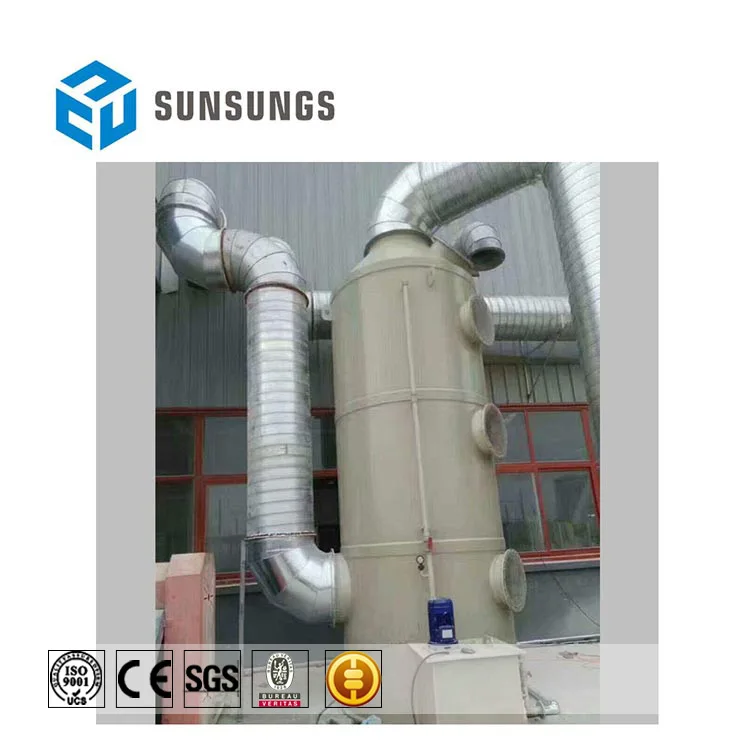 
Wet Air Scrubber Gas Absorption Column for Chemical Industry 