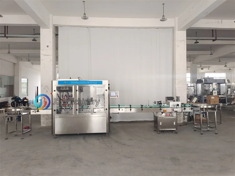 JB-NJ4 Automatic salsa red hot viscous thick pasta sauce filling machine