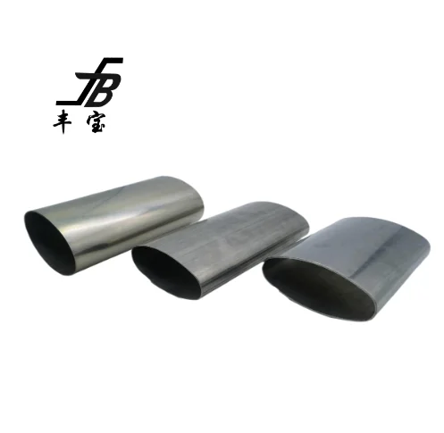 AISI SS304 316L 321 201 Stainless Steel Elliptical Oval Tube 30*40 Welded Pipe