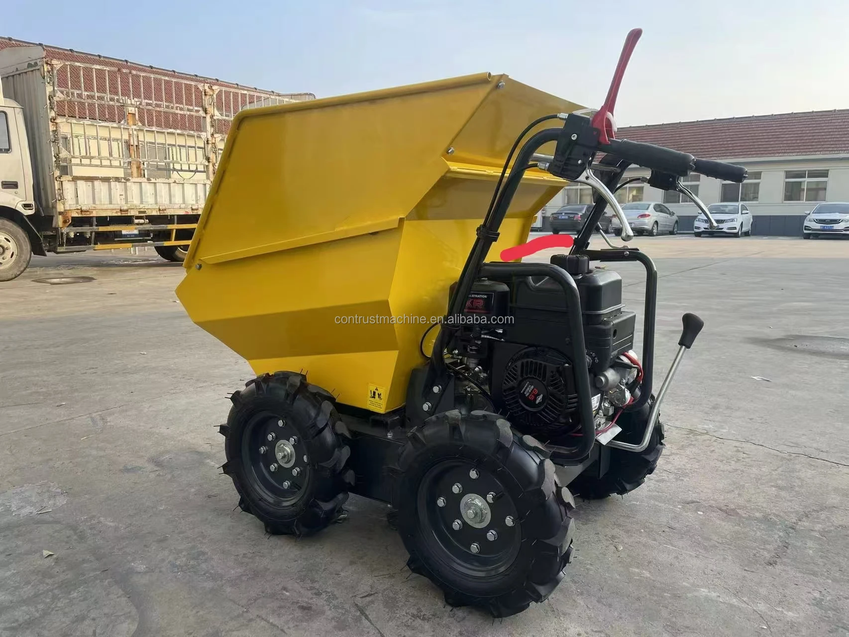 Minidumper 300KG Electric Mini Dumper Truck Hydraulic Mini dumper for sale