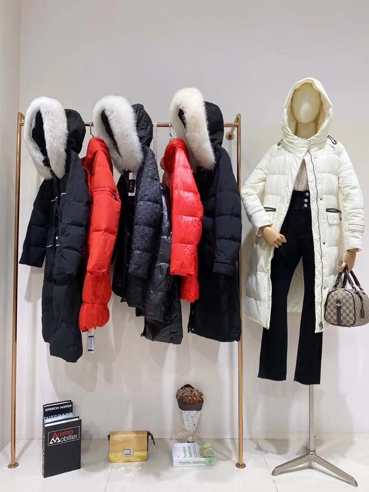White duck down jacket new women miscellaneous brand discount women down jacket