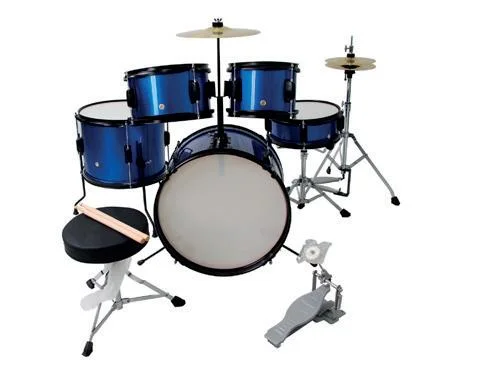 Best Choice Products  WY500  5-Piece Complete KIDS Drum Set /Cymbal Stands, Stool, Drum Pedal, Sticks, Floor Tom, Snare for kids
