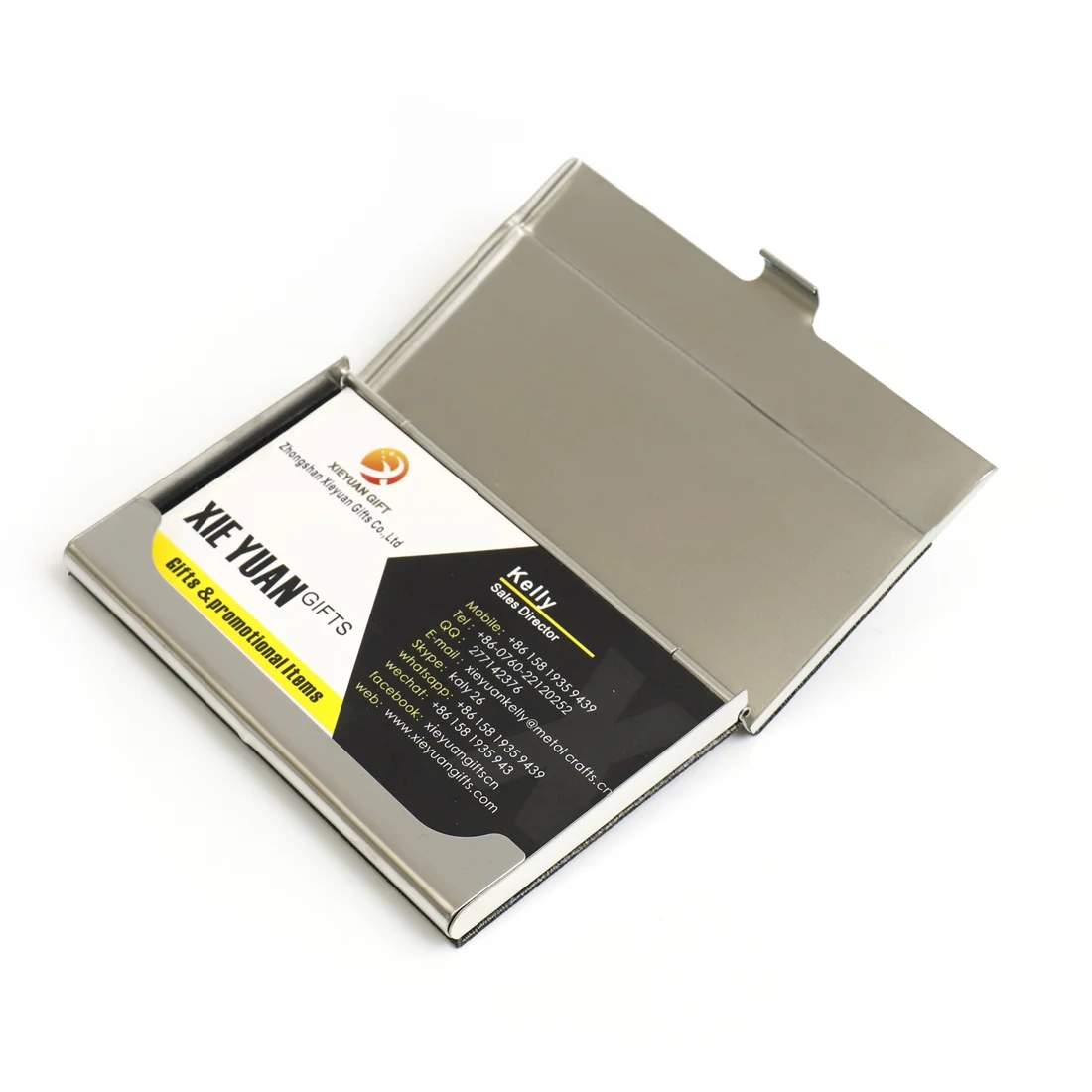 Metal Wallet/RFID Blocking Credit Card Holder/Slim Carbon fiber Card Case