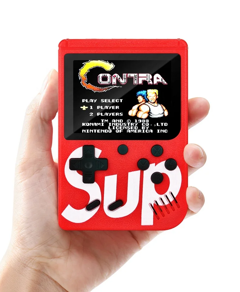 
Handheld game console retro nostalgic toy FC handheld arcade double handheld 400 in one 