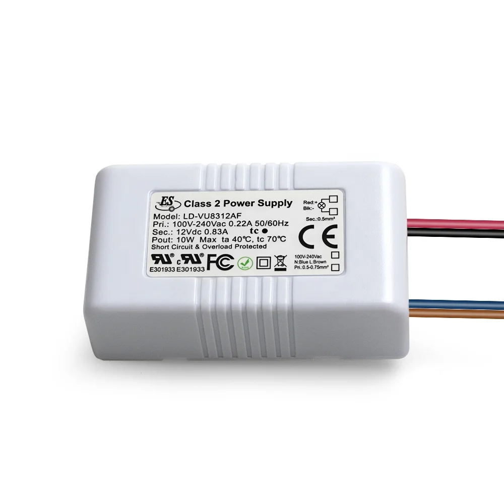 ES се Кул уль класс 2 блок питания входное напряжение 100-240Vac 3-12Vdc 690mA 6 Вт AC-DC светодиодный драйвер постоянного
