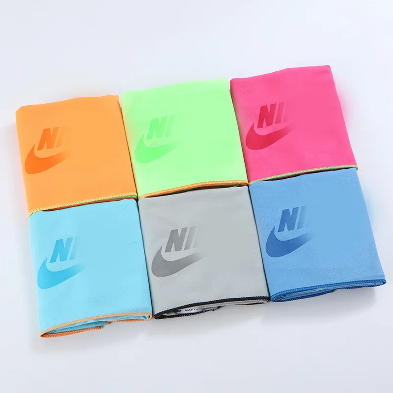 Double-sided velvet quick-drying towel Microfiber sports fitness towel Portable sweat-absorbing yoga swimming towel