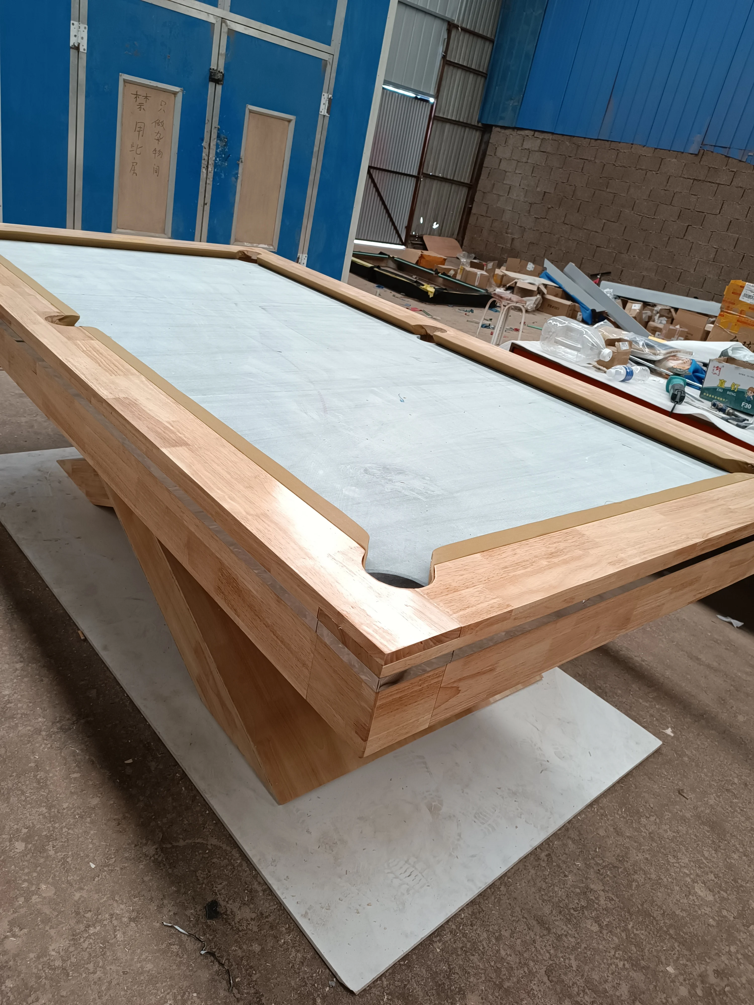 Роскошный бильярдный стол из массива дерева 9 футов со сланцем