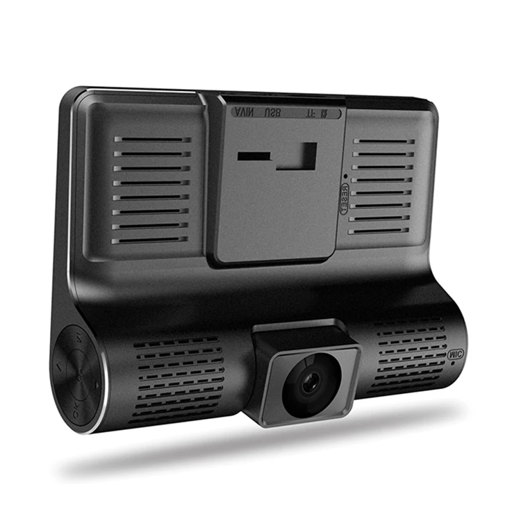 4.0 Inch Front And Rear Car Camera 1080p Dash Cam 3 Dashboard Camera Recorder 4 Inch Screen Video Multi-language Car Black Box