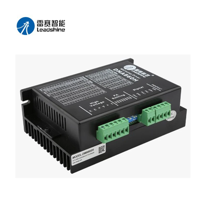 Шаговый двигатель Leadshine DMA860H с драйвером 80 в для маршрутизатора по дереву с ЧПУ
