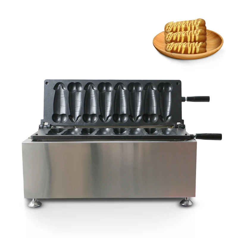 Waffle Maker Machine Commercial Square Egg Electric Snack Belgian Waffle Making Machine