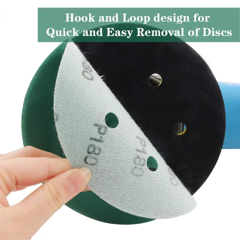 Sanding Discs 150mm Green Sanding Disc Film Sand Disc Green