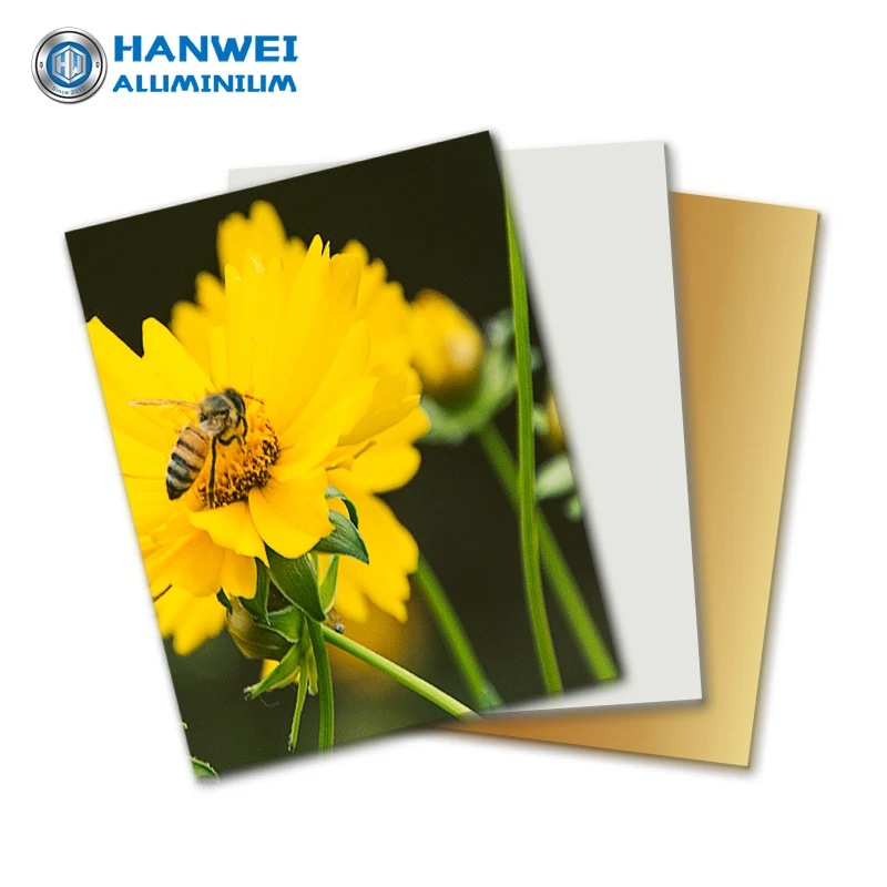 Alloy Metal Plate Aluminum Sublimation Sheets Blanks with UV Printing