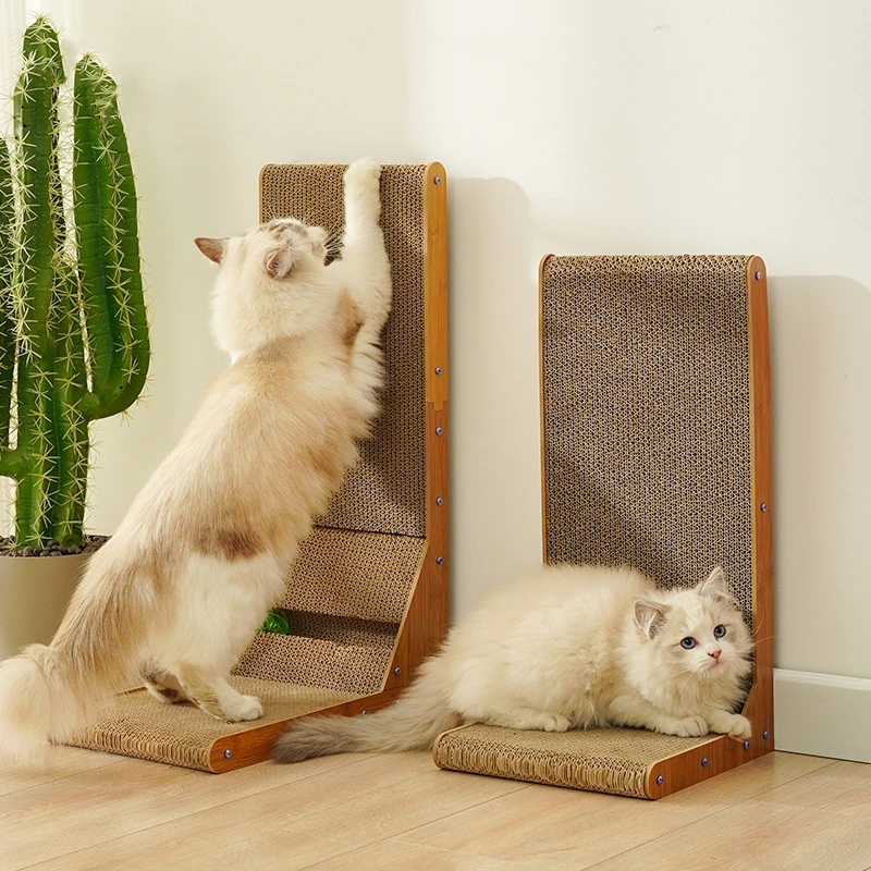 Hot Sale Corrugated Paper Cat Scratcher Durable Cat Scratching Scratches Board Cat Toys