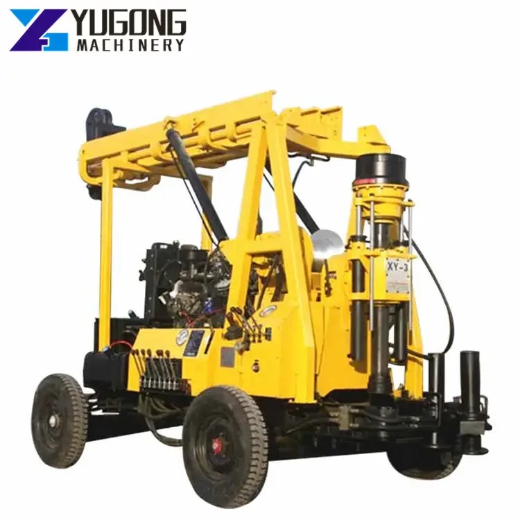 borehole deep geological drilling machine diamond core borehole drilling rig concrete core drilling machine price for building
