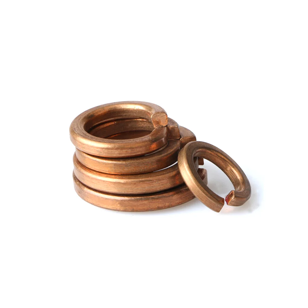 DIN127 DIN 127 Lock Washers M2.5 M3 M4 M5 M6 M8 M10 M12 Brass Split Spring Washer