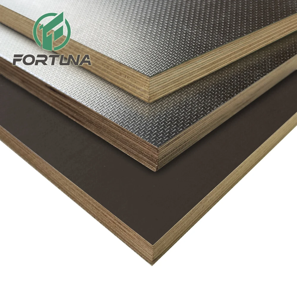 18mm Trailer Plate Anti-Slip Film Faced Plywood for European Market
