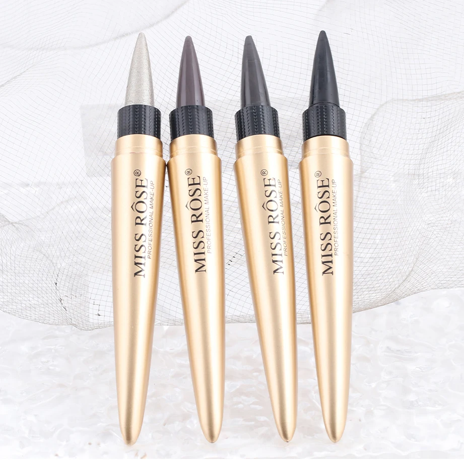 Custom Logo Gel Eyeliner Organic Long Lasting Creamy Eye Liner Pen Waterproof Private Label Soft Cream Eyeliner Kajal Pencil