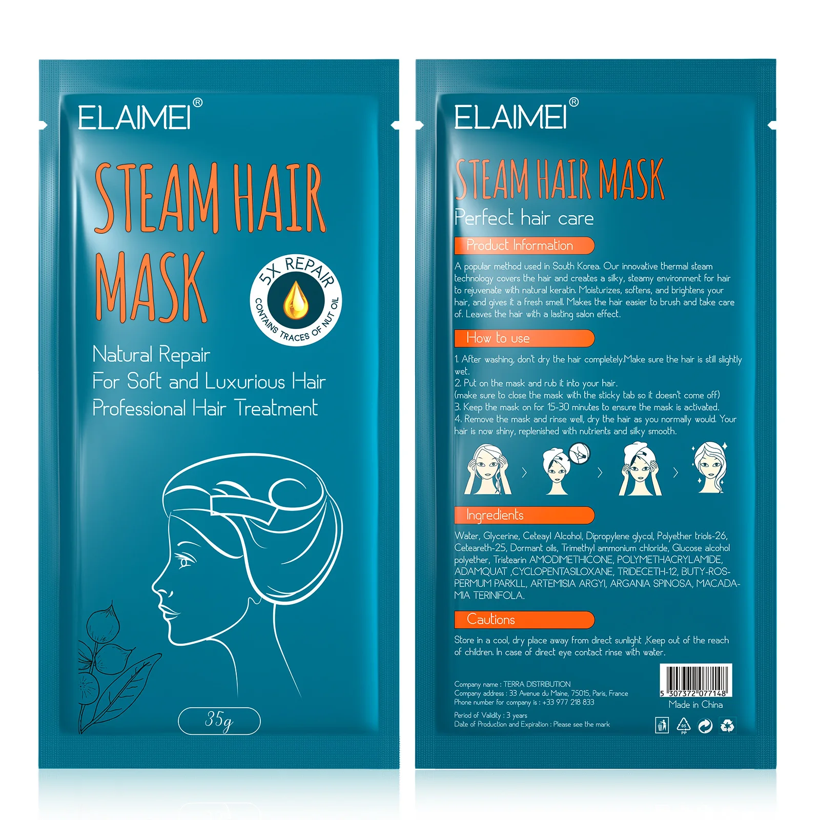 Conditioner Collagen Keratin Repair Hair Mask