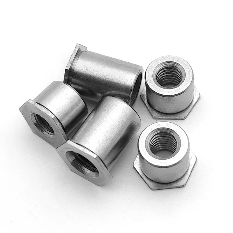 416Stainless steel through-hole pressure riveting stud Hexagonal stud pressure rivet fastener  SO4-M4-22 for panel