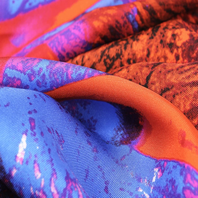 Fashion Designer Brand Custom Silk Scarf for Women Nature 100% Silk Scarf