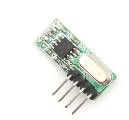 Релейный Приемник 433 МГц, 1 канал, универсальный беспроводной пульт дистанционного управления, микромодуль, контроллер светодиодного освещения, 3,6-24 В постоянного тока, «сделай сам»