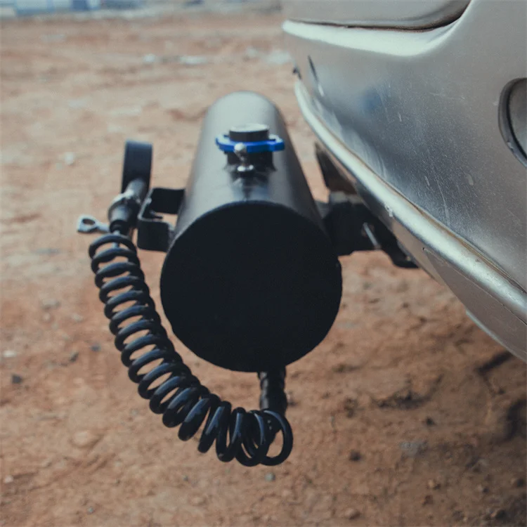 2024, новый дизайн, Открытый Кемпинг, портативный внедорожный алюминиевый корпус на солнечной батарее, 15 л, 30 л, резервуар для воды на крыше автомобиля