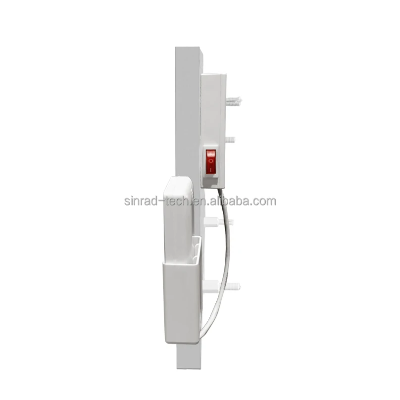 LED display thermostat 0.8mm PET Carbon crystal board heating elements 300*1000 300W IR radiant  panel heaters with IR remote