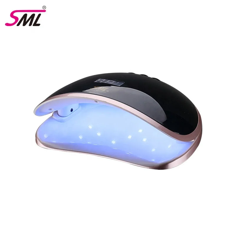 SML Factory S8 2021 powerful portable gel uv polish dryer for nails acrylic quick-drying led nail lamp with smart sensor
