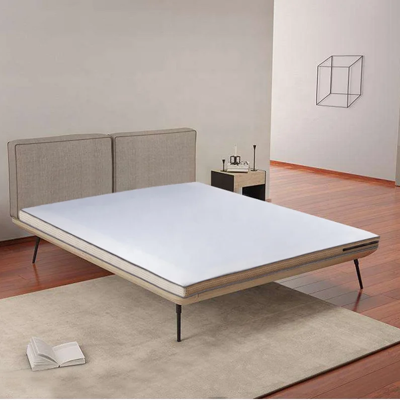 Free Sample Foldable TPE Rubber Prple Memory Foam Bed Mattress Topper Colchon OEKO-TEX/CertiPUR-US