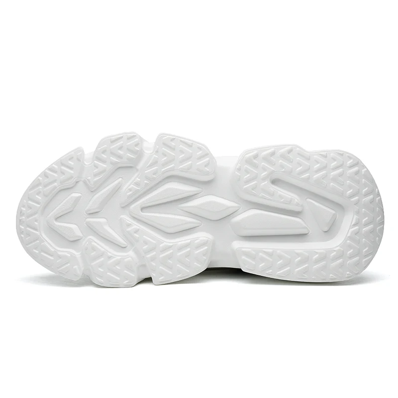 high cut mens Shoes Knitting Sock Sneakers  Flat Shoes men Walking sports casual chunky shoes