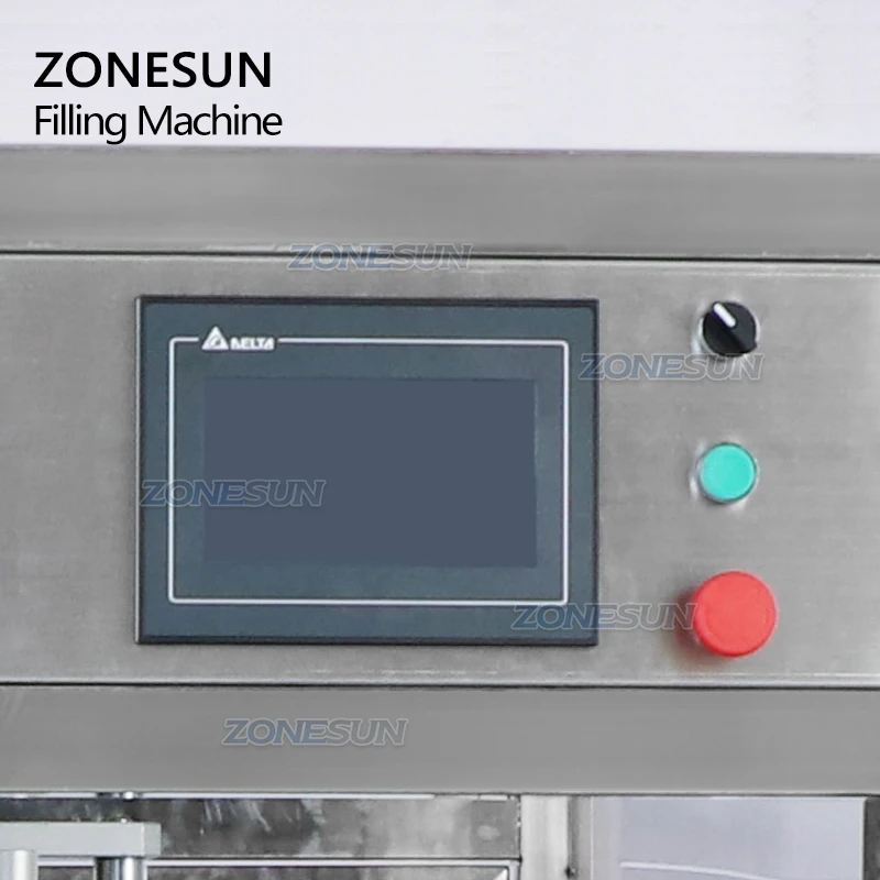 ZONESUN ZS-VTZL8A Automatic Eye Drops Cosmetic Soda Water Beverage Filler Fragrance Vacuum Liquid Bottle Perfume Filling Machine