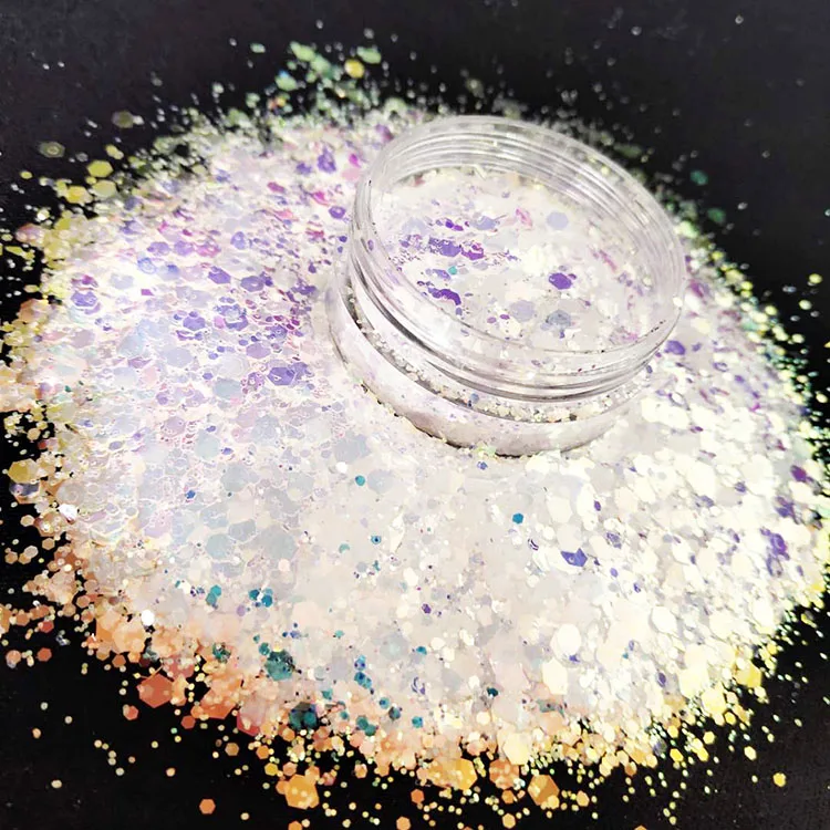 2022 Wholesale bulk Mixed chunky glitter for face and nairls glitter