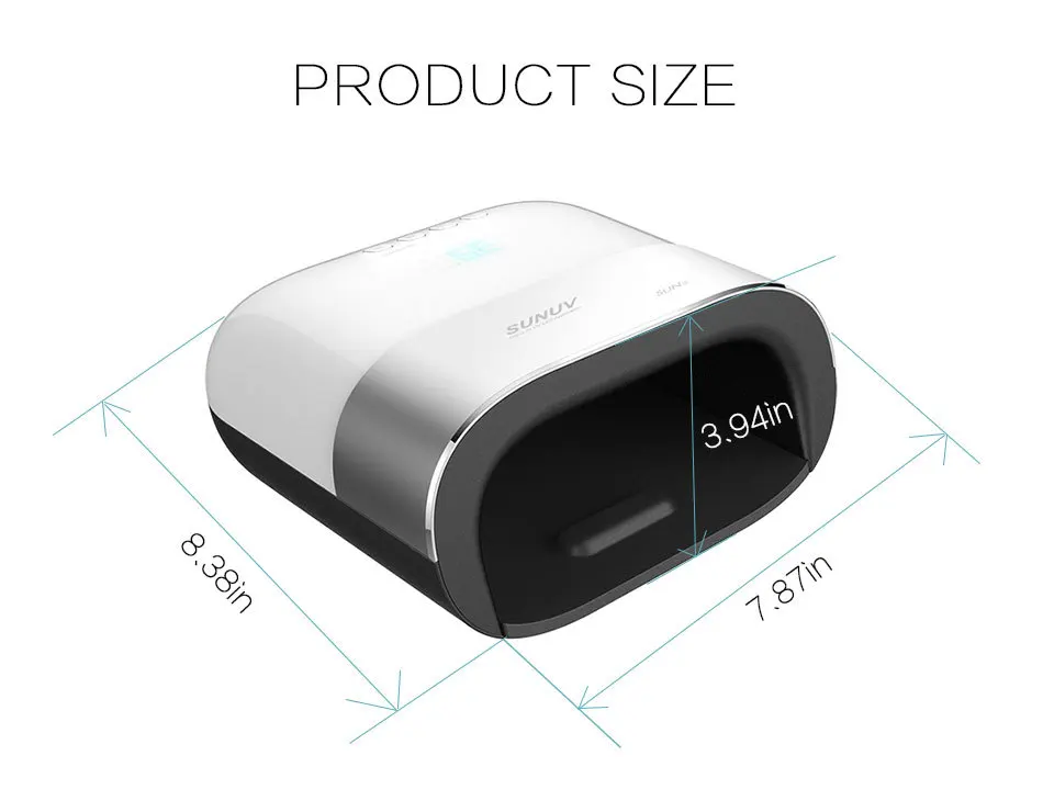 2022 Professional 48W SUN3 Smart Power 2.0 Timer Sensor UV LED Nail Lamp Synthetic full gel time control nail dryer