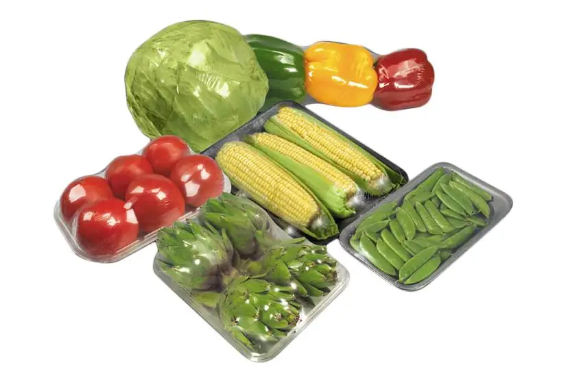 
stretch film shrink wrap packaging machine for fruit& vegetable 