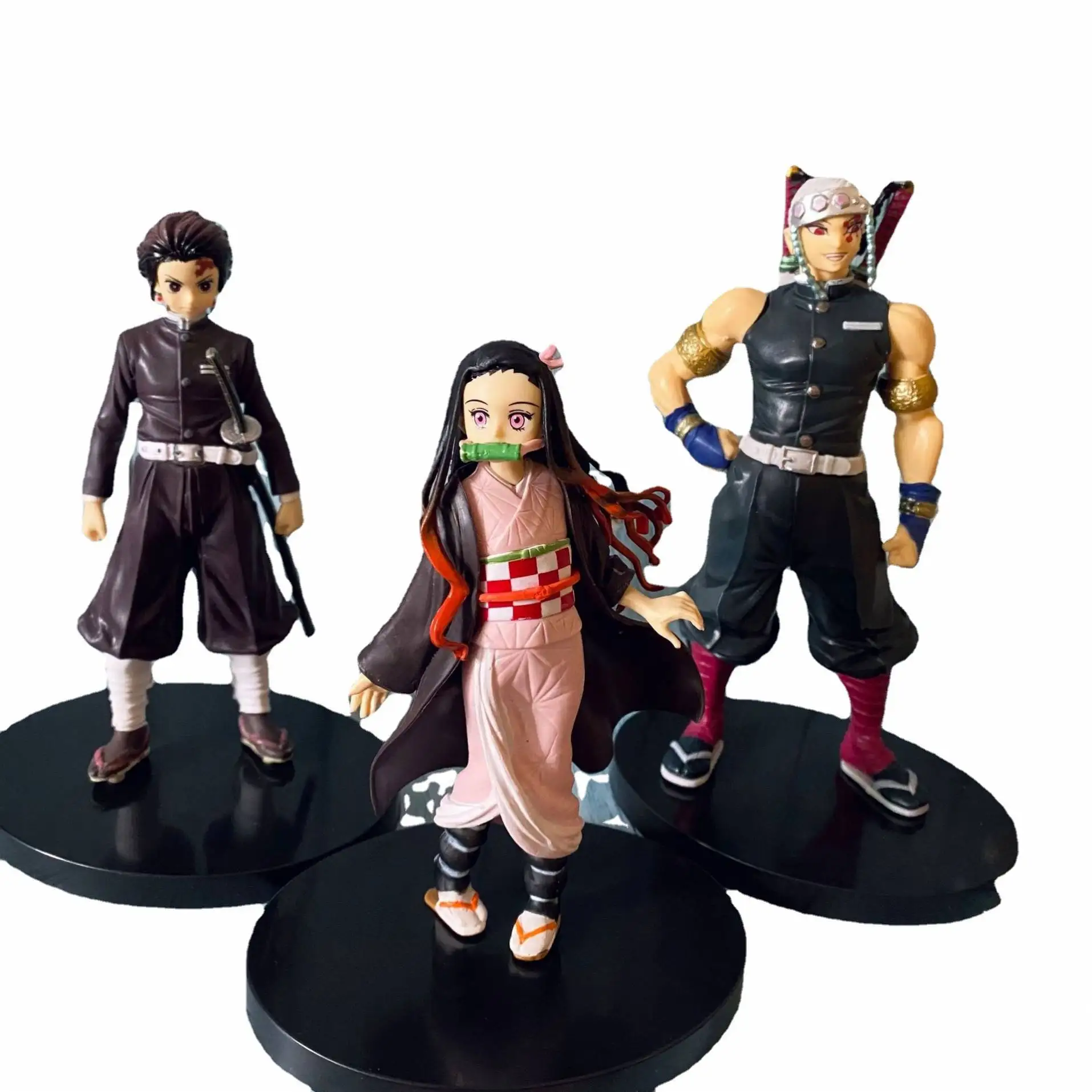 Wholesale high quality Demon Slayer anime figures PVC anime toys Kamado Tanjirou Agatsuma Zenitsu action figure