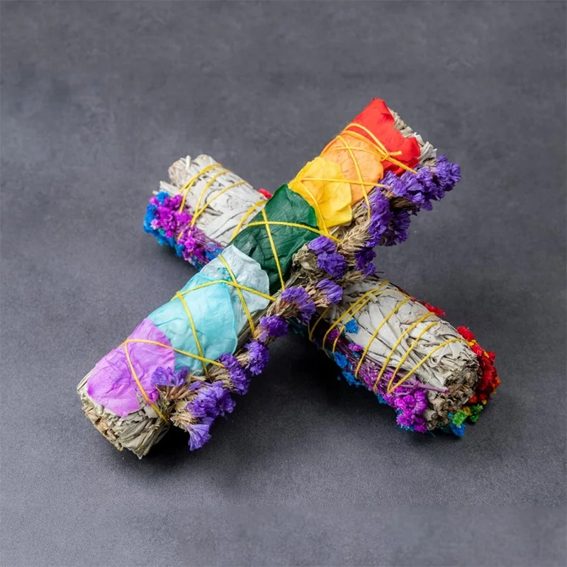 wholesale amazon hot sale custom natural single spices & herbs stick white sage smudges