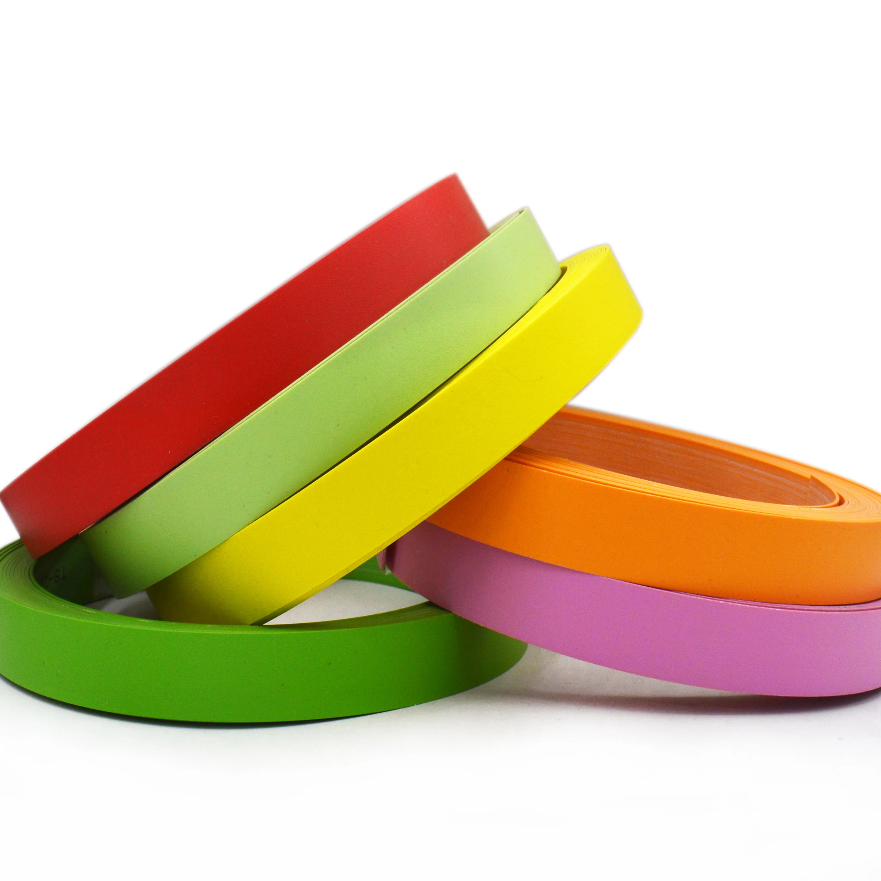 Free Sample High Quality Panel Edging Banding For Furniture Counter Tops Eco-friendly High Glossy PVC Edge Banding