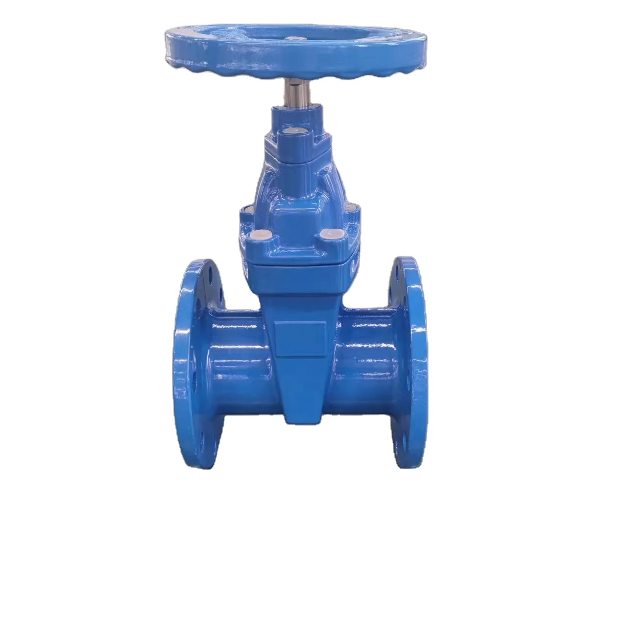 GGG50 DN 80 Heavy F4 German standard flange ductile iron sluice gate valve with prices resilient seat cast iron gate valve