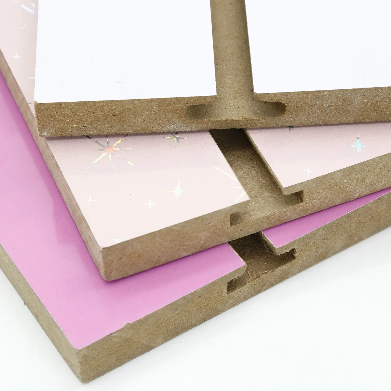 Display Stand Slotted Mdf Board Slatwall Panel / Slatwall Board