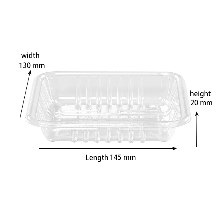 
Peach packaging tray deli packaging tray customized disposable food tray for tomatoes 
