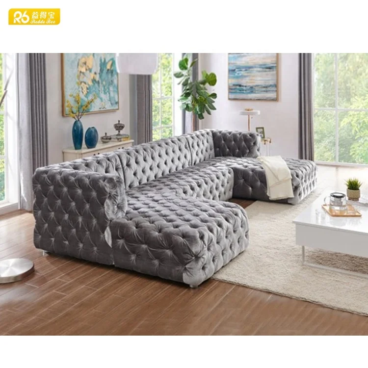 New small hotel living room furniture sectional sofa 6158
