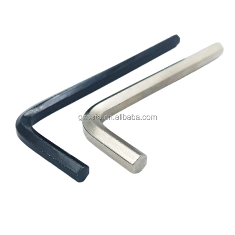 OEM индивидуальный стальной корпус Твердый сверхдлинный рычаг L-ключ шестигранный ключ Отвертка