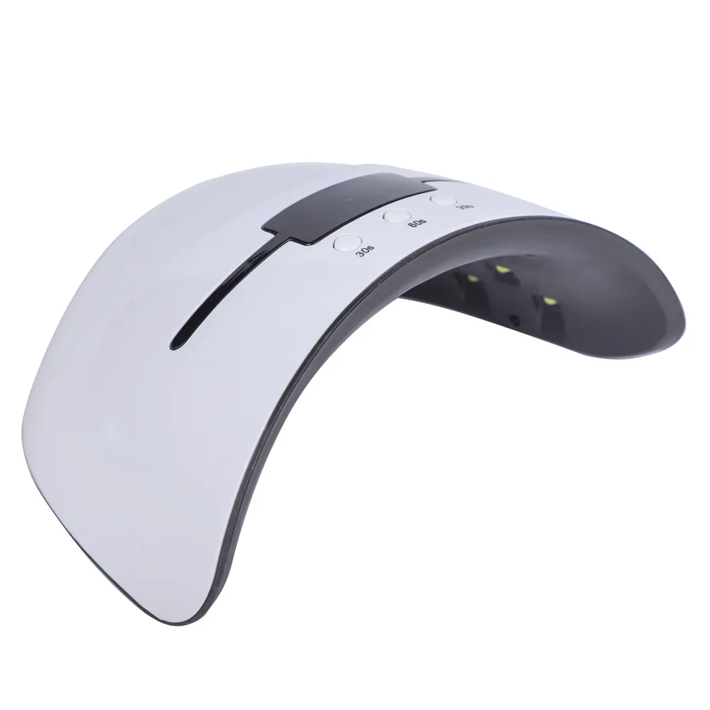 Portable Gel Nail Fan Dryer UV Lamp Nail Art Polish Quick Dryer Drill Printer Tool Machine