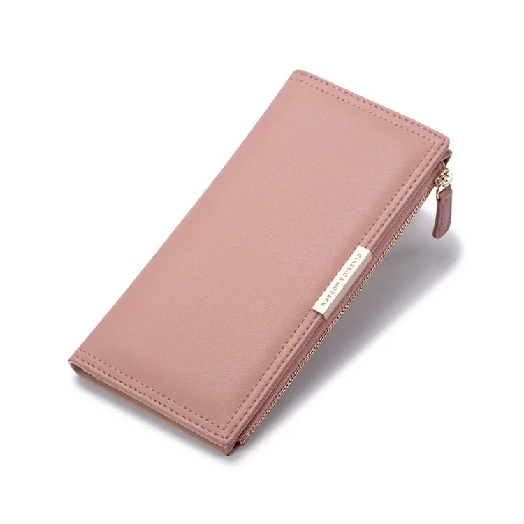 Mini Card Holder Vintage Designer Famous Brand Portfolio Female Women Wallets Faux Leather New Pu Leather Long Hold Money Cash