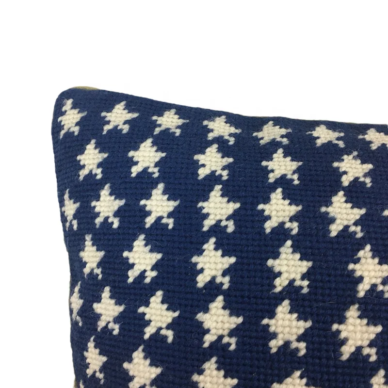 USA Flag Handwoven Luxury Sofa Throw Pillow Cover