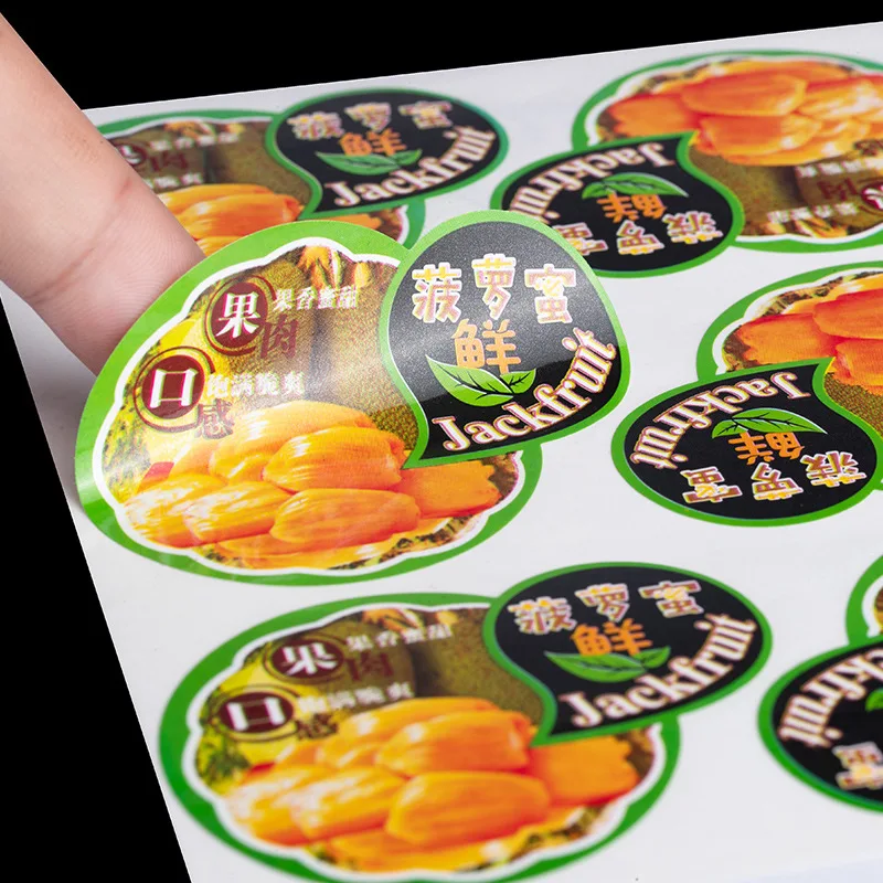 Wholesale Custom Logo Sticker Self Adhesive High Quality Vinyl And Paper Sticker Label Printing For Product