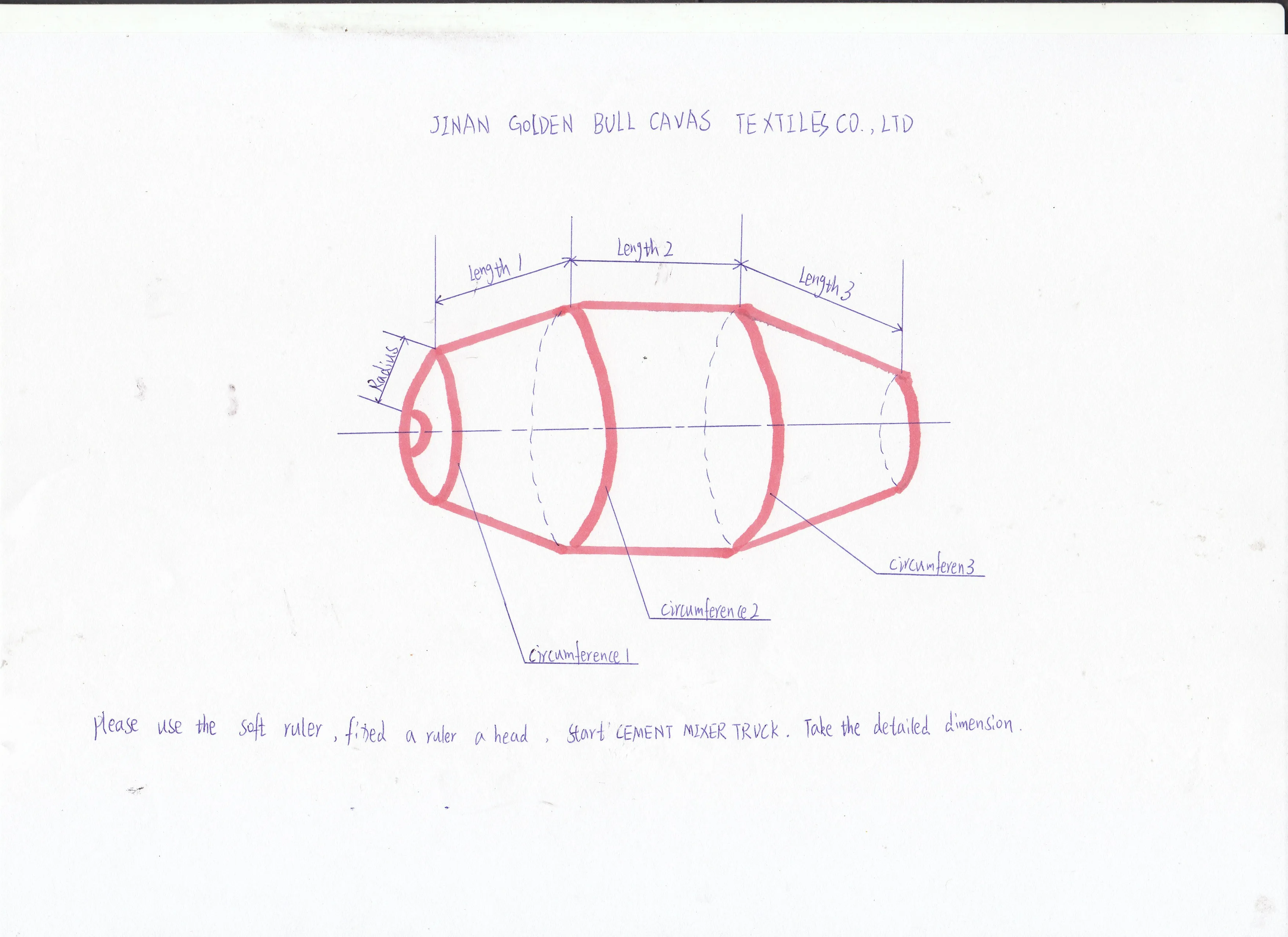Canvas coat heat-insulated cover used for concrete mixer truck drum winter coat