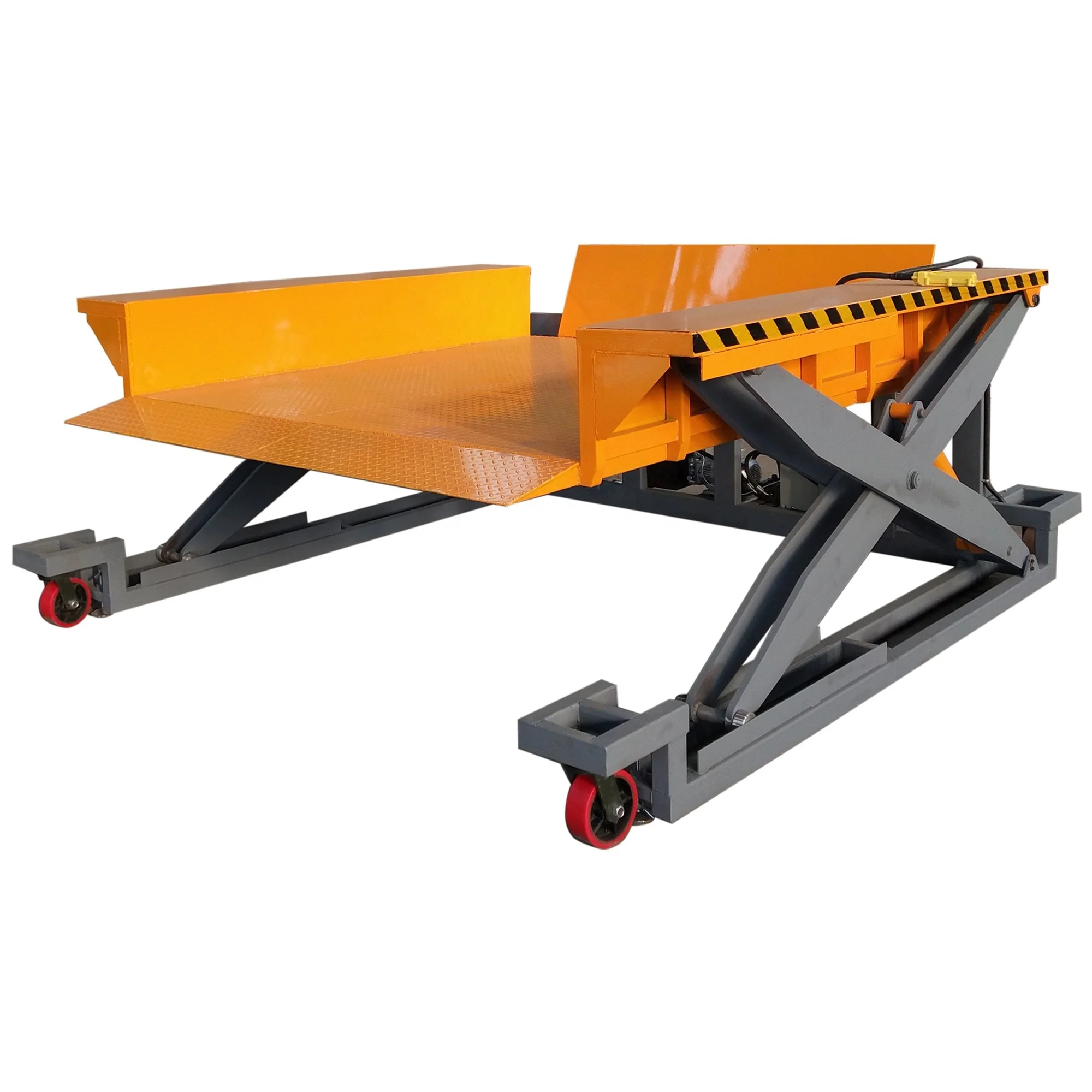 2023 1-2 t mobile container loading & unloading ramp for truck